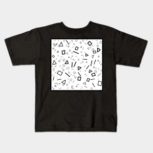 Scattered Shapes Kids T-Shirt